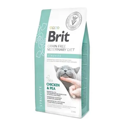 Brit Grain Free Veterinary Diet (Dry Food), Struvite- Chicken & Pea 2 kg