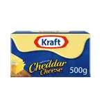 Kraft Chedder Block Cheese 500G