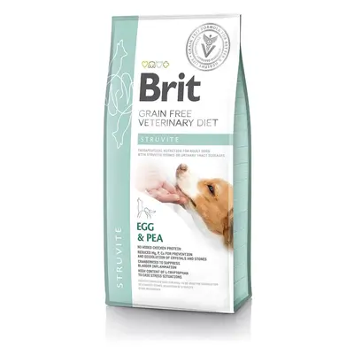 Brit Grain Free Veterinary Diet (Dry food) EGG & PEA STRUVITE THERAPEUTICAL NUTRITION FOR DOGS WITH STRUVITE STONES OR URINARY TRACT DISEASES 2kg