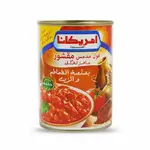 Americana Peeled Beans W Tom 400G