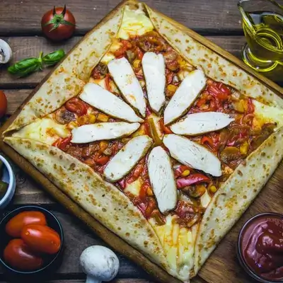 Chicken Fajita Crepe