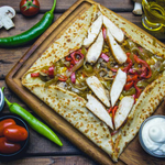 Mexican Chicken Crepe