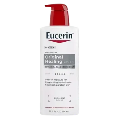 Original Healing Lotion Extra Dry Compromised Skin 500ml _ Eucerin