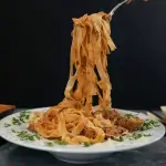 Cream Beef Fettuccine