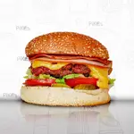 Mr burger( cheese + bacon)