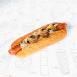Piko hotdog (cheese and mushroom)