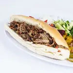 Beef Gass in French Bun