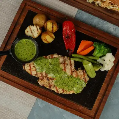 Pesto Steak
