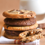 Vanilla With Chocolate Cookies