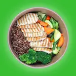 Grilled Halloumi Bowl