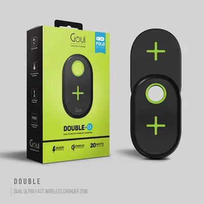 Goui Double, Ultra fast Double Wireless Charger 20W