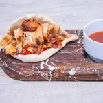 Chicken Shawarma In Iraqi Bun