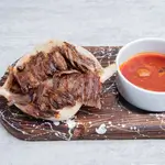 Meat Gass With Iraqi Bun