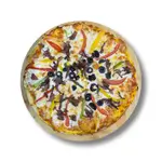Meat & Vegetable Pizza