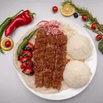 Kebab on Rice