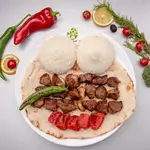 Meat Tikka on Rice