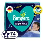 Pampers number 4/74pc