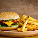 Burger With Fries