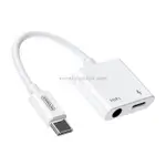 Type-c to HIFI+PD audio converter (digital) Function: charging, listening to songs, calling, wire control