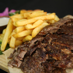 Meat Meal With Fries