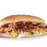 Chicken Shawarma in French Bun