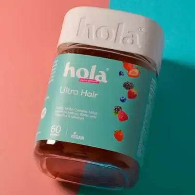 Hola Ultra Hair Pectin Gummies 60 Vegan Gummies | هول