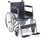 Steel Commode Wheelchair