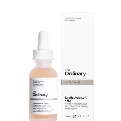 The Ordinary Lactic Acid 10% + HA - 30ml | ذا اورديناري سيروم لاكتيك اسيد 10% مع هيالورونيك اسيد - 30 مل