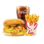 Golden BBQ Burger Combo