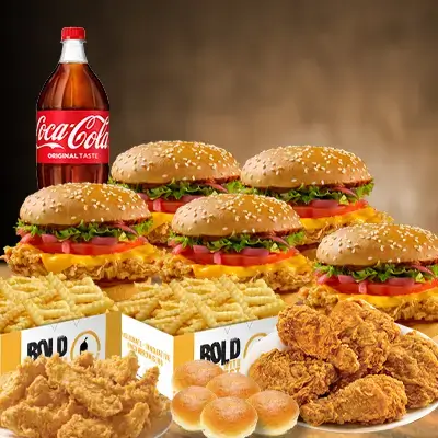 Smokehouse And Crunch for 5 Persons