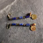 Lapis Lazuli And Qazwan Earring