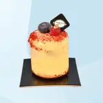 Red velvet tower
