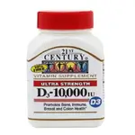 Vitamin D3-10,000 Iu ( 30 Tablets ) 21st Century