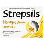 Strepsils Lozenges Honey&lemon