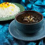 qurma sabzi stew With Rice