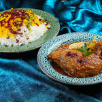 Zereshk Polo With Chicken ( Thigh )
