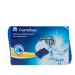 Carrefour Cellulose Sponge Scourer, 3 Pieces