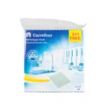 Carrefour Universal Multi-Purpose Cloth, 4 Pieces