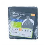 Carrefour Flat Black Garbage Bags 75X103
