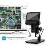 Germany Andonstar digital microscope usb adsm301 hdmi/av/Sdcard/4X/Pc-Cable