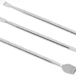 Metal Spudger, 3Pcs Professional Steel 2 Ends Metal Pry Tools for Mobile Phone for Laptop for Tablet