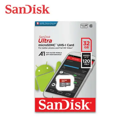 SanDisk Ultra microSDXC* UHS-I Card 32GB