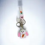 Rabbit 3D Keychain