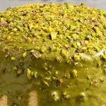 Japanese Pistachio Cheesecake