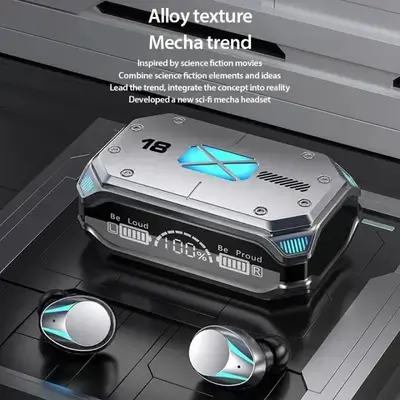 M41 TWS Bluetooth 5.3 Wireless Earbuds Stereo Sound Earphones Led Power Display Gaming Headsets Noise Cancelling Headphones With Charging Case