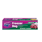 Parex Freezer Bag - Medium, 24x38cm, 30 Pieces