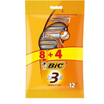Bic Sensitive Razor Men 8+4 Pcs