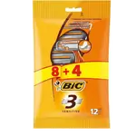 Bic Sensitive Razor Men 8+4 Pcs
