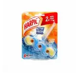 Harpic Active Fresh Sparkling Citrus Toilet Rim Block, 35g
