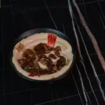Hummus With Meat